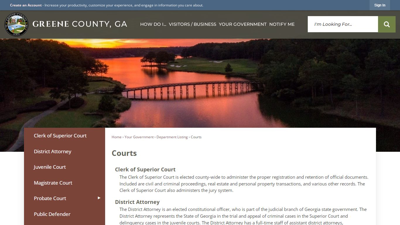 Courts | Greene County, GA